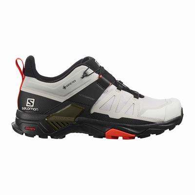 Férfi Salomon X ULTRA 4 GORE-TEX Túracipő SA4316970 Szürke/Fekete